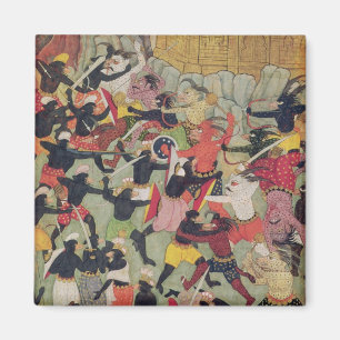 Battle Between the Armies of Rama and Ravana Magnet