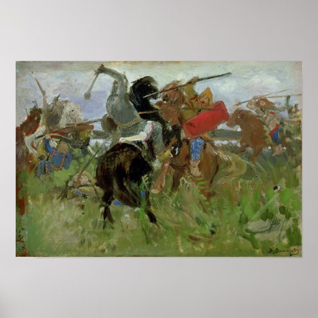 Battle between the Scythians and the Poster (Front)