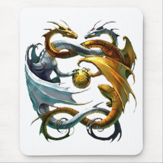 Battle Dragons Mouse Pad