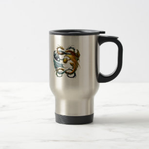 Battle Dragons Travel Mug