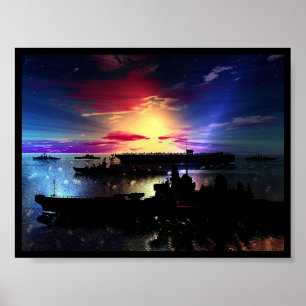 Battle Fleet - Fin -  Poster