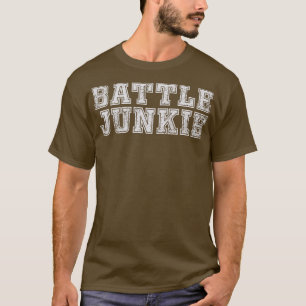 Battle Junkie Vintage Typography T-Shirt