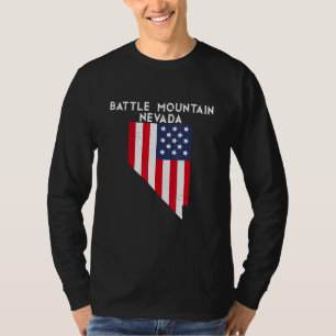 Battle Mountain Nevada USA State America Travel Ne T-Shirt