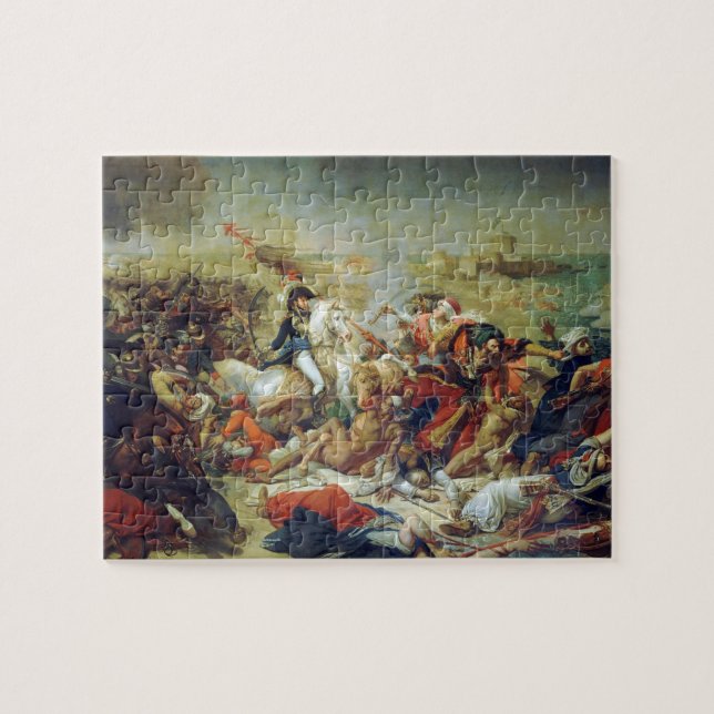 Battle of Abukir July 25 1799 by Antoine-Jean Gros Jigsaw Puzzle (Horizontal)