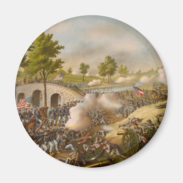 Battle of Antietam--Army of the Potomac Magnet (Front)
