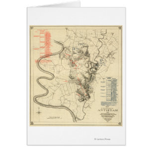Battle of Antietam - Civil War Panoramic Map 4