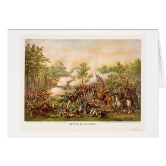 Battle of Atlanta by Kurz and Allison 1864