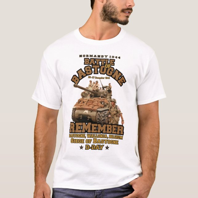 Battle of Bastogne Veterans day T-Shirt (Front)