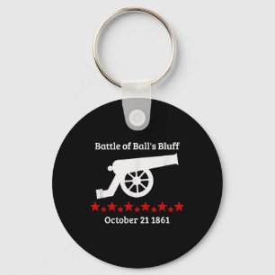 Battle Of Bluff Virginia Civil Battles War Cannon  Keychain