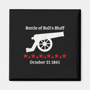Battle Of Bluff Virginia Civil Battles War Cannon  Magnet