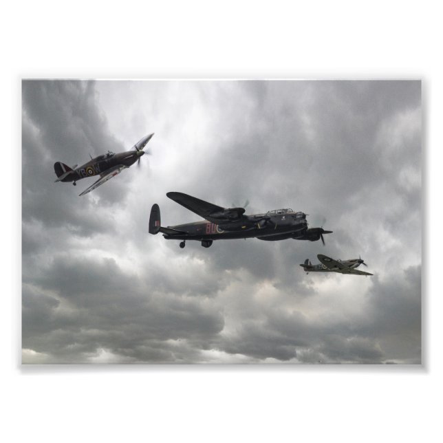 Battle of Britain Memorial Flight Photo Print (Front)