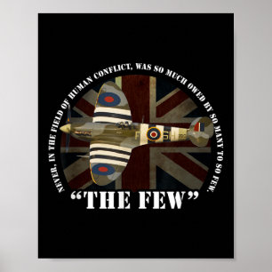 Battle Of Britain Raf Aircraft Spitfire The Few Wa Poster
