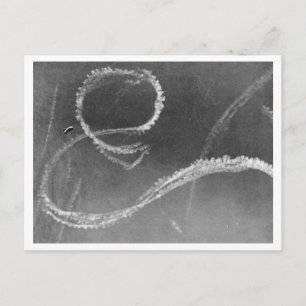 Battle of Britain & The Blitz: #17 Vapour Trails. Postcard