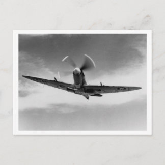 Battle of Britain & The Blitz: #46 Spitfire Postcard