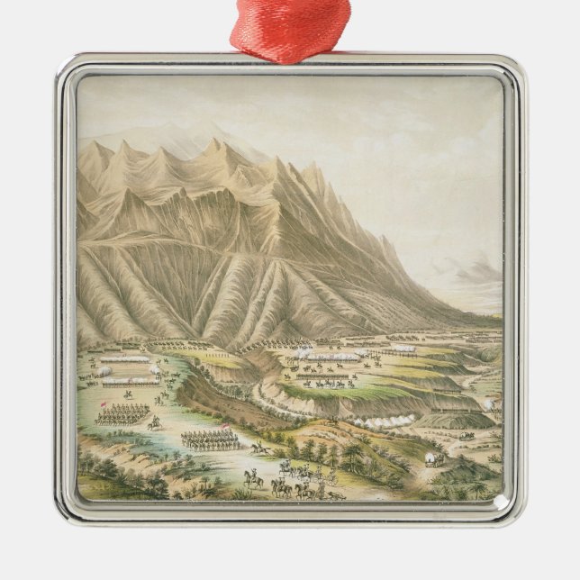 Battle of Buena Vista Metal Ornament (Front)