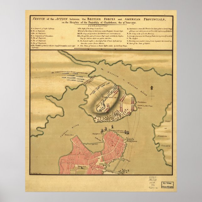 Battle of Bunker Hill Poster (Front)