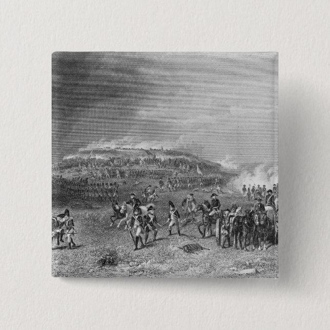 Battle of Bunker's Hill 2 Inch Square Button (Front)