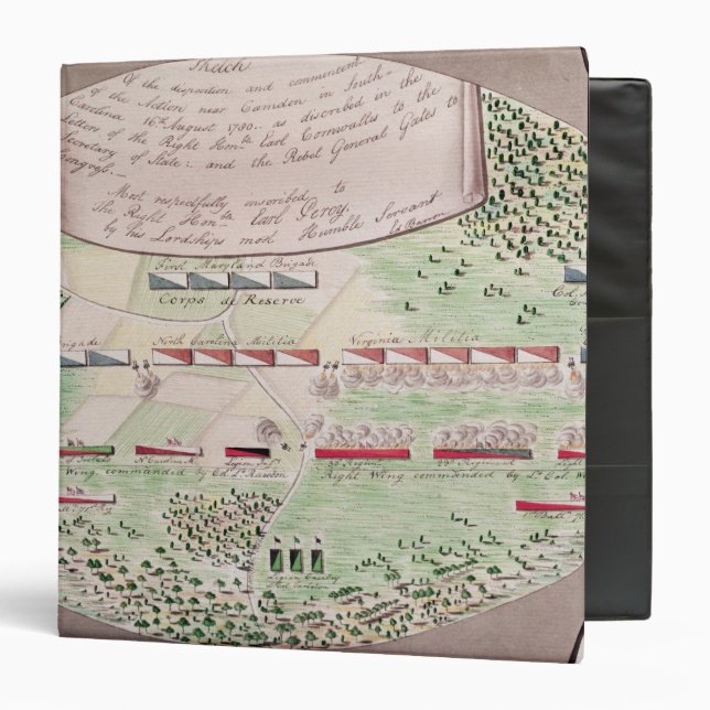 Battle of Camden, 1780 Binder (Front/Inside)