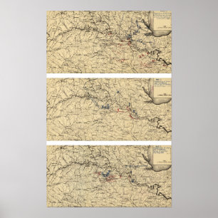 Battle of Chancellorsville Poster