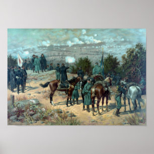 Battle Of Chattanooga - Missionary Ridge Poster