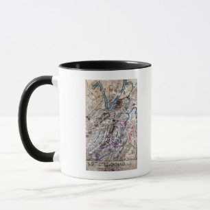 Battle of Chickamauga - Civil War Panoramic Map Mug