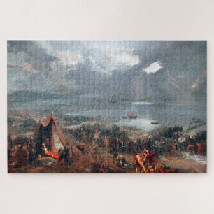 Battle of Clontarf Vikings Hugh Frazer 1826  Jigsaw Puzzle
