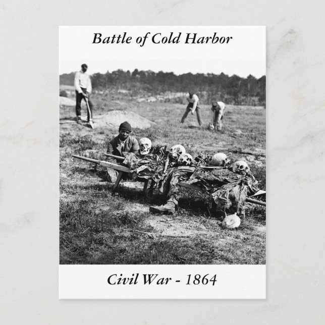 Battle of Cold Harbour, 1864 Postcard (Front)