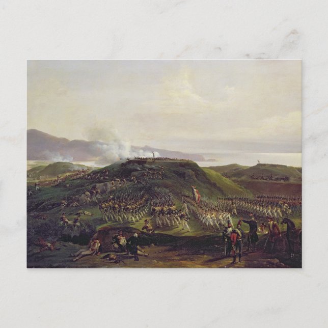 Battle of Croix des Bouquets Postcard (Front)