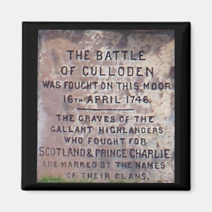 Battle of Culloden magnet