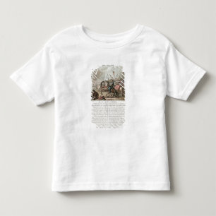 Battle of Fontenoy, 1745, engraved by Louis Le Coe Toddler T-shirt