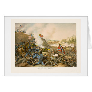 Battle of Franklin by Kurz and Allison 1864
