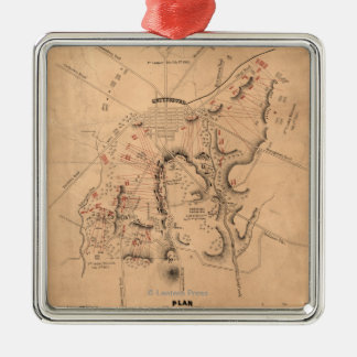 Battle of Gettysburg 11 Metal Ornament