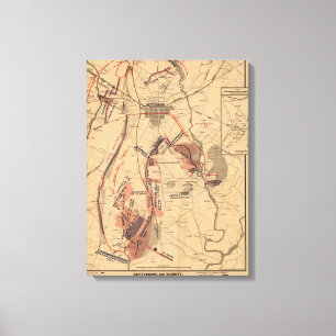 Battle of Gettysburg 12 Canvas Print