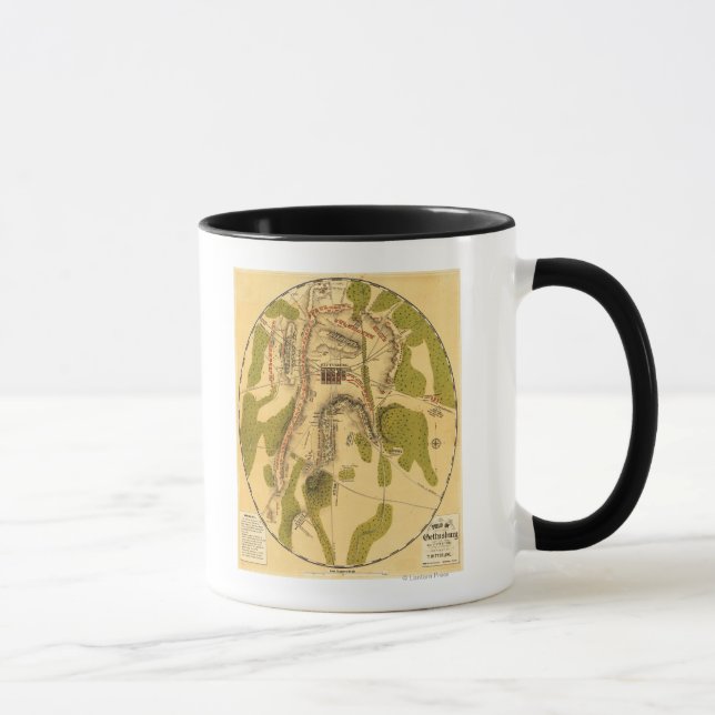 Battle of Gettysburg 7 Mug (Right)