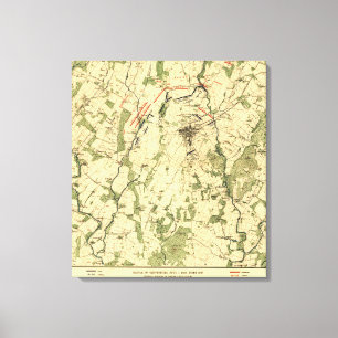 Battle of Gettysburg 9 Canvas Print