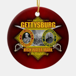 Battle of Gettysburg Ceramic Ornament