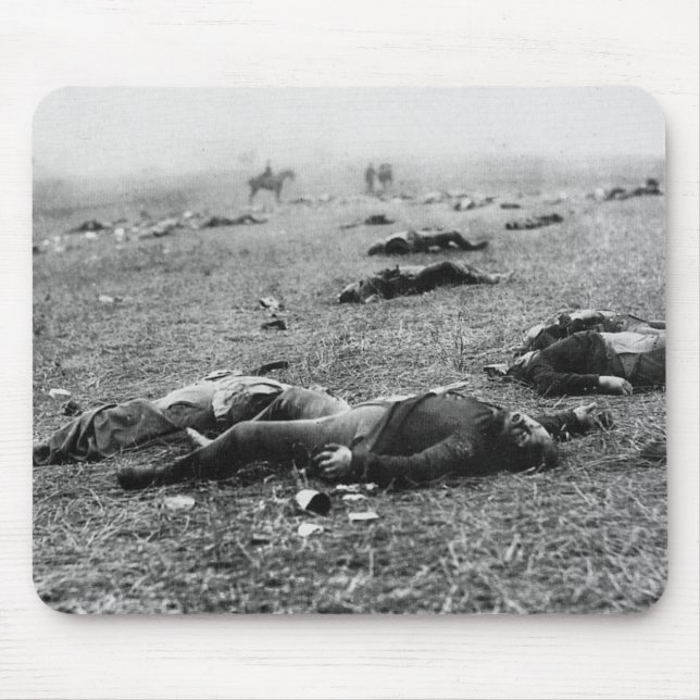 Battle of Gettysburg ~ Harvest of Death July 1863 Mouse Pad (Front)