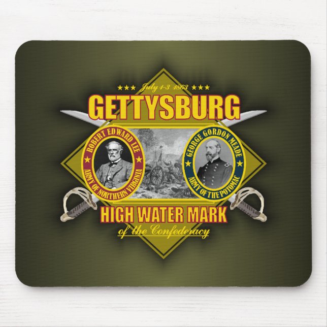 Battle of Gettysburg Mouse Pad (Front)