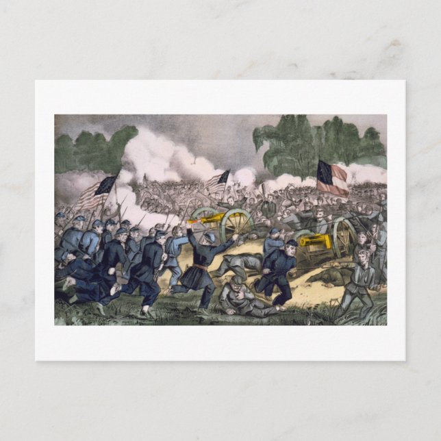 Battle of Gettysburg  Postcard (Front)