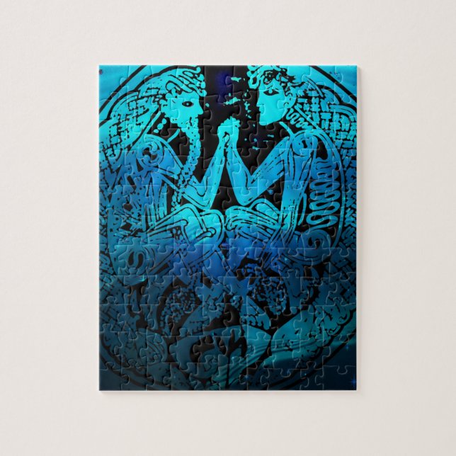 Battle of good vs evil jigsaw puzzle (Vertical)