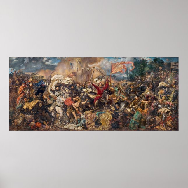 Battle of Grunwald (Medieval Military Scene) (War) Poster (Front)