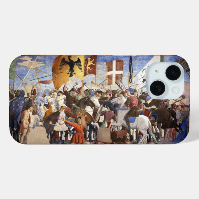 BATTLE OF HERACLIUS by Piero Della Francesca Case-Mate iPhone Case (Back (Horizontal))