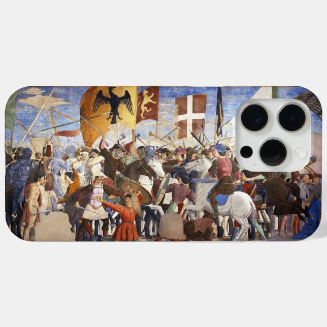 BATTLE OF HERACLIUS by Piero Della Francesca Case-Mate iPhone Case (Back (Horizontal))