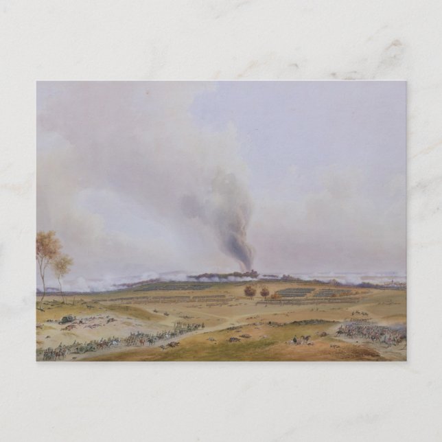 Battle of Iena, 14th October 1806, 1836 Postcard (Front)
