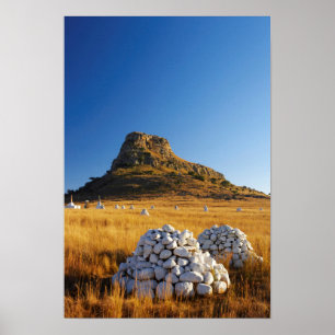 Battle Of Isandlwana Memorial Near Nqutu Poster