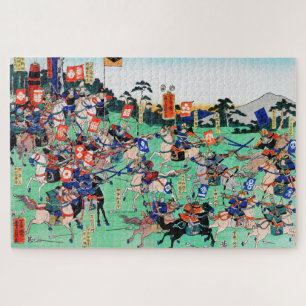 Battle of Kawanakajima, Ukiyo-e Jigsaw Puzzle