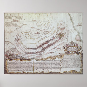 Battle of Kolin in Bohemia, 18th August 1757 Poster
