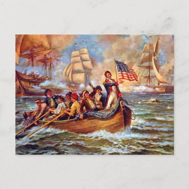 Battle of Lake Erie Postcard (Front)