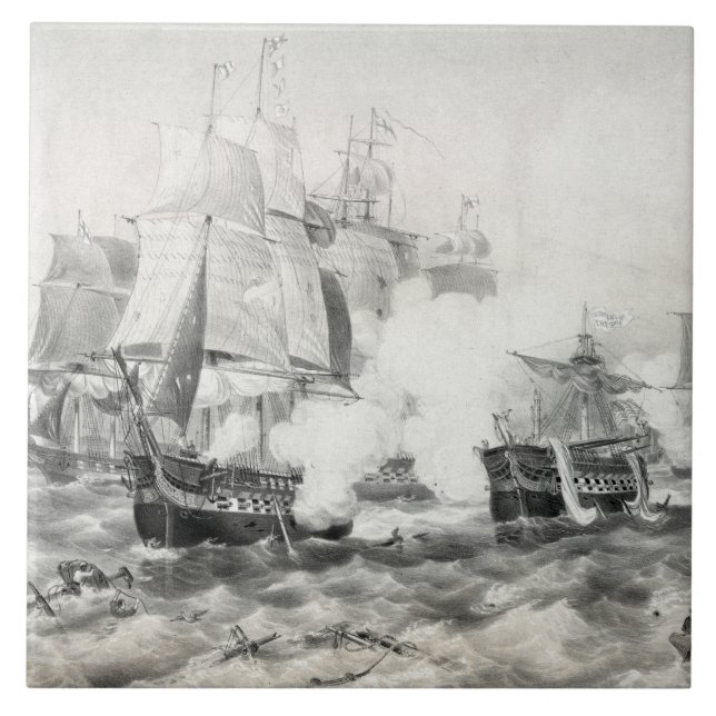 Battle of Lake Erie Tile (Front)
