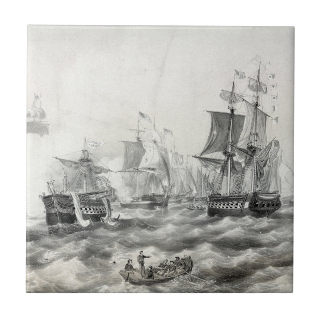 Battle of Lake Erie Tile (Front)